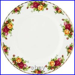 Elegant Old Country Roses 12-Piece Dinnerware Set