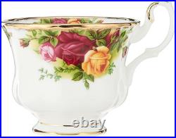 Elegant Old Country Roses 12-Piece Dinnerware Set
