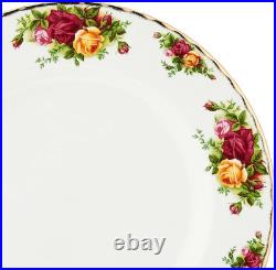 Elegant Old Country Roses 12-Piece Dinnerware Set