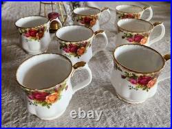 Elegantly Beautiful Royal Albert Old Country Rose Montrose 7 Set