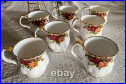 Elegantly Beautiful Royal Albert Old Country Rose Montrose 7 Set