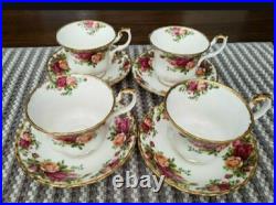 Elegantly Beautiful Royal Albert Old Country Rose Teaset For 4 Settings