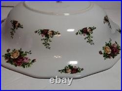 Extra large Royal Albert old country roses pitcher and water basin
