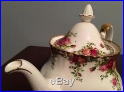 FULL 50 PC LOT Service for 9 Royal Albert Old Country Roses 1962 England China