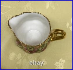 Fabulous Royal Albert OLD COUNTRY ROSE CHINTZ Creamer and Sugar Bowl with Lid