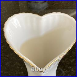 Gorgeous! Royal Albert OLD COUNTRY ROSES Vase 9.5 22K Gold Hand Painted Trim