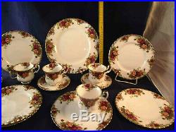 Kaffee Service, Royal Albert England, Old Country Roses, 21 Teile