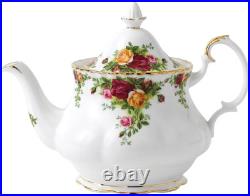 Large Old Country Roses Teapot Timeless Elegance