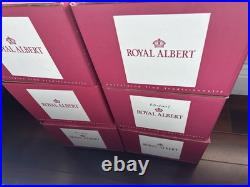 Lot 6 Royal Albert Old Country Roses royal doulton 4 Rim soup Pasta Bowl Set 8 Lot 6 Royal Albert Old Country Roses royal doulton 4 Rim soup Pasta Bowl Set 8