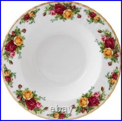 Lot 6 Royal Albert Old Country Roses royal doulton 4 Rim soup Pasta Bowl Set 8 Lot 6 Royal Albert Old Country Roses royal doulton 4 Rim soup Pasta Bowl Set 8