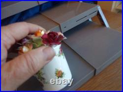 Lot Royal Albert Old Country Roses Bone China-Bud Vase/Flower Cup/Cookie Biscuit