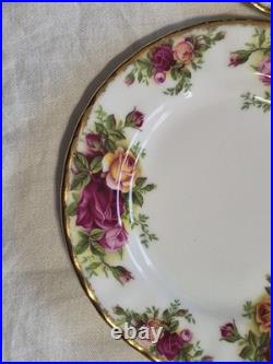 Lot of 10 Royal Albert Old Country Roses Bone China 6 Bread And Butter Plates
