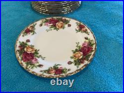Lot of 12 Royal Albert OLD COUNTRY ROSES 6 1/4 Bread Desert Plates Lot of 12 Royal Albert OLD COUNTRY ROSES 6 1/4 Bread Desert Plates