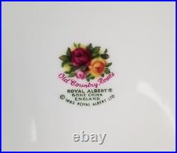 Lot of 6 Royal Albert Old Country Roses 10.5 PLATES 1962 Bone China