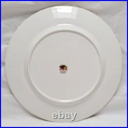 Lot of 6 Vintage Royal Albert Old Country Roses Bone China 10.5 Dinner Plates