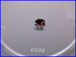 Lot of 6 Vintage Royal Albert Old Country Roses Bone China 10.5 Dinner Plates
