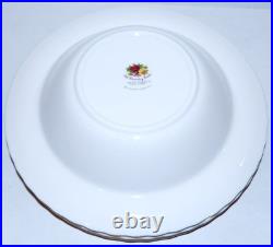 Lovely Set Of 4 Royal Albert Bone China Old Country Roses 7 7/8 Rim Soup Bowls