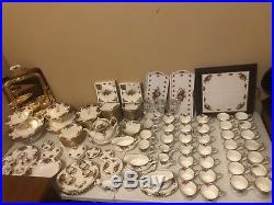 Massive Royal Albert Old Country Roses Set 161 pieces
