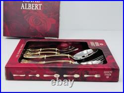 NEW Royal Albert OLD COUNTRY ROSES 5 Piece Hostess Set Serving Utensils NIB