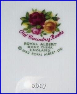 NEW Royal Albert Old Country Rose (4) Dessert Plates 6 1/4