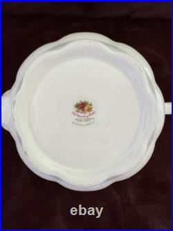 NEW Royal Albert Old Country Roses 3 Piece Tea Set & Salt And Pepper Shakers