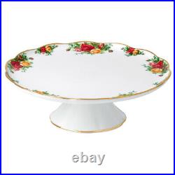 NEW Royal Albert Old Country Roses Cake Stand