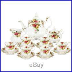 NEW Royal Albert Old Country Roses Complete Tea Set 15pce