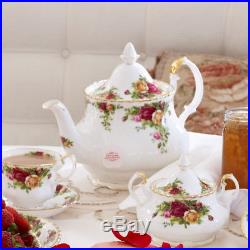 NEW Royal Albert Old Country Roses Teapot Medium