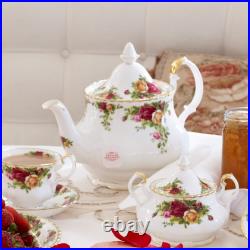NEW Royal Albert Old Country Roses Teapot Medium
