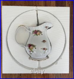 NEW in Box Royal Albert Doulton Old Country Roses Basin Bowl & Pitcher Set