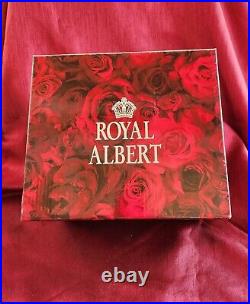 NIB Royal Albert Old Country Roses Rose SCULPTED Tea For One 3 Piece Set