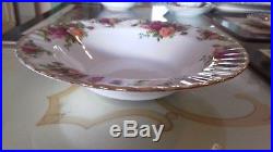 NOW English China Dinner Set Royal Albert Old Country Roses