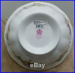 New! ROYAL ALBERT CHRISTMAS TREE OLD COUNTRY ROSE BOWL AND PLATTER ROSES