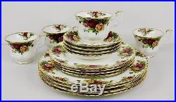 New Royal Albert Old Country Roses (16 Piece/Service for 4) Bone China Set