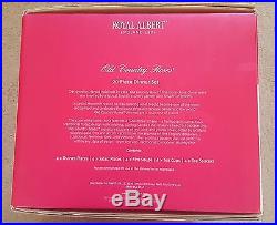 New in Box Royal Albert Old Country Roses 20 Piece China Dinnerware Set for 4 New in Box Royal Albert Old Country Roses 20 Piece China Dinnerware Set for 4
