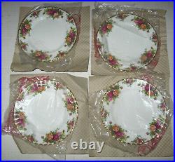 New in Box Royal Albert Old Country Roses 4 Place Settings 20 Pcs