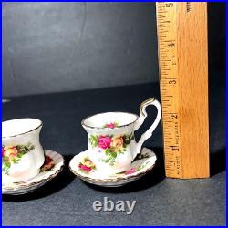 New open box Royal Albert Old Country Roses Le Petite Mini Tea Set 9 pcs 2002 New open box Royal Albert Old Country Roses Le Petite Mini Tea Set 9 pcs 2002
