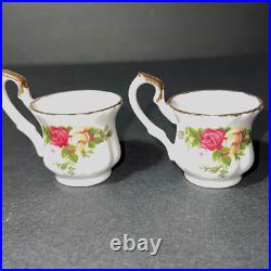 New open box Royal Albert Old Country Roses Le Petite Mini Tea Set 9 pcs 2002 New open box Royal Albert Old Country Roses Le Petite Mini Tea Set 9 pcs 2002