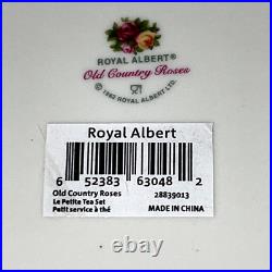 New open box Royal Albert Old Country Roses Le Petite Mini Tea Set 9 pcs 2002 New open box Royal Albert Old Country Roses Le Petite Mini Tea Set 9 pcs 2002