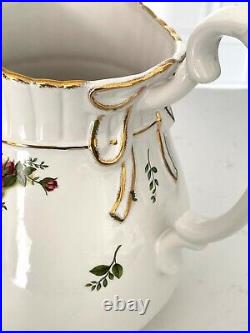 OLD COUNTRY ROSES 1962 Large Pitcher 10.5 Tall Royal Albert VGC