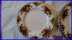 OLD COUNTRY ROSES 20 PIECES 4 PLACE SETTING ROYAL ALBERT England