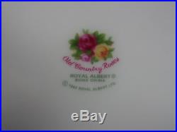 OLD COUNTRY ROSES HUGE, 26cm, 10 BARREL / CONTAINER, 1st QLTY, GC, ROYAL ALBERT