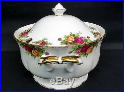 Old Country Roses Rare, Large Soup Tureen, Gc, 1993-2002, England, Royal Albert