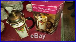OLD COUNTRY ROSES ROYAL ALBERT COFFEE MAKER FROM ENGLAND WithBOX +