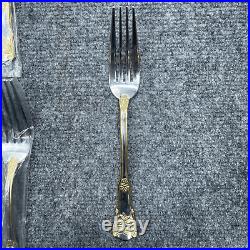 OLD COUNTRY ROSES Royal Albert Dinner Fork Set of 12 18/10 Stainless Flatware