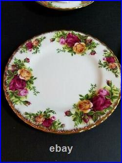 Old Country Rose 6 Piece Place Setting Royal Albert Bone China England