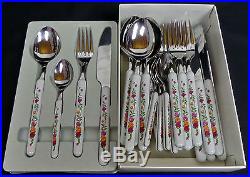 Old Country Roses 24 Piece Cutlery Set, Very Good Condition, Viners Royal Albert