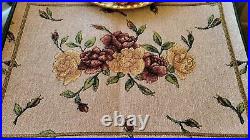 Old Country Roses DESIGN MATCHING Placemats 12. NWT Tapestry style