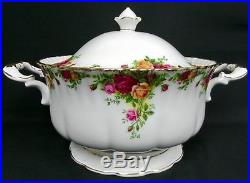 Old Country Roses Large Soup Tureen, 1993-2002, Made In England, Royal Albert