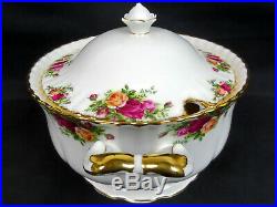 Old Country Roses Large Soup Tureen, Good Condition, 1993-2002, Royal Albert
